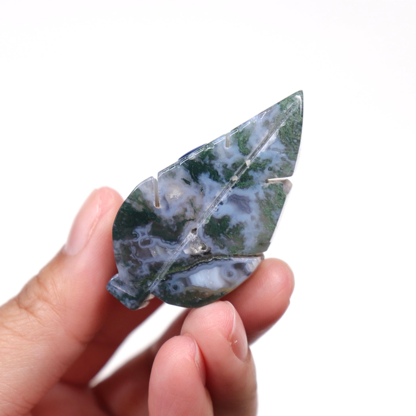 Moss Agate Leaf [4]