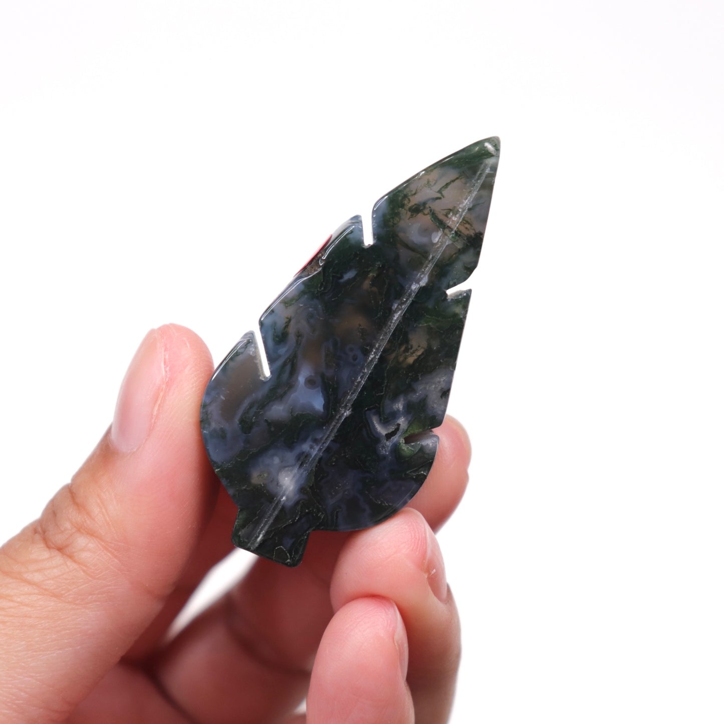 Moss Agate Leaf [6]