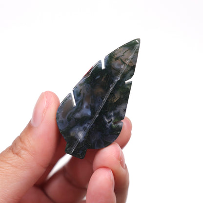 Moss Agate Leaf [6]
