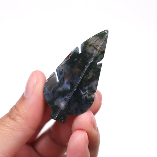 Moss Agate Leaf [6]