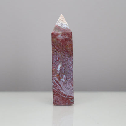 Ocean Jasper Tower  - Crescents & Crystals