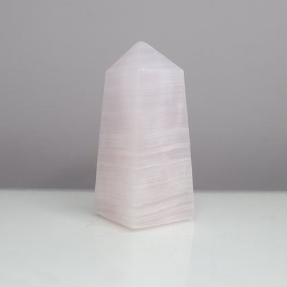Pink Mangano Calcite Tower [2]