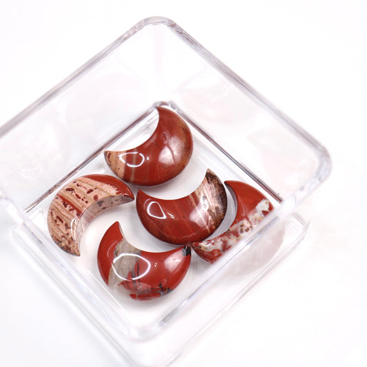 Red Jasper Mini Moons