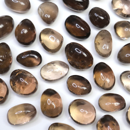 Smokey Quartz Tumbles - Crescents & Crystals