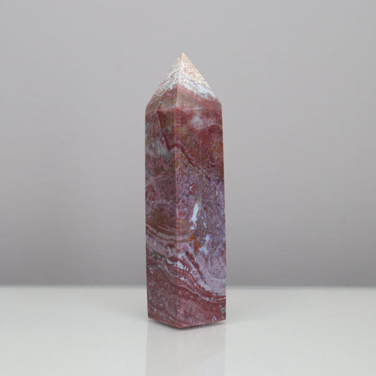 Ocean Jasper Tower  - Crescents & Crystals