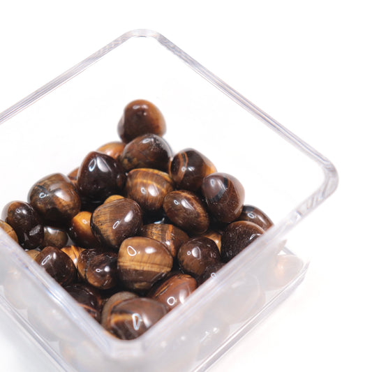 Tiger Eye Mini Hearts | Set of 3