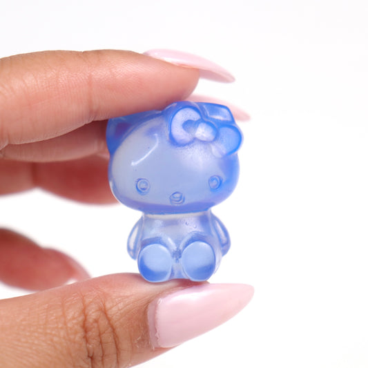 Blue Opalite Hello Kitty’s (Man-made)