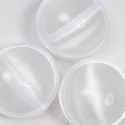 Selenite Bowls - Crescents & Crystals