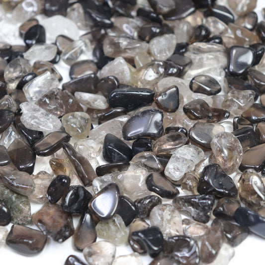 Smoky Quartz Chips - Crescents & Crystals