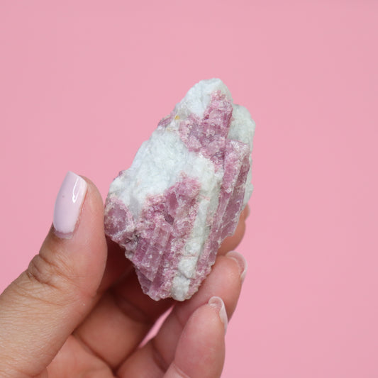 Pink Tourmaline Chunk [5]