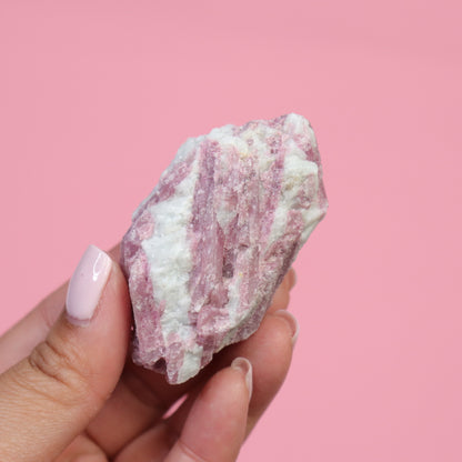 Pink Tourmaline Chunk [4]