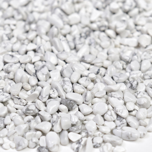 Howlite Chips - Crescents & Crystals
