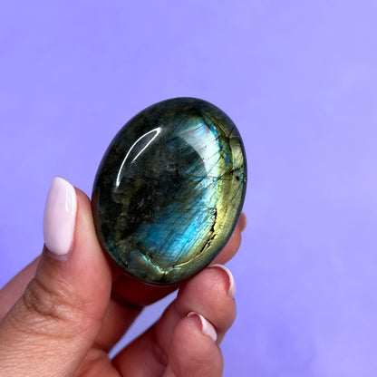 Labradorite Palm Stone | L1