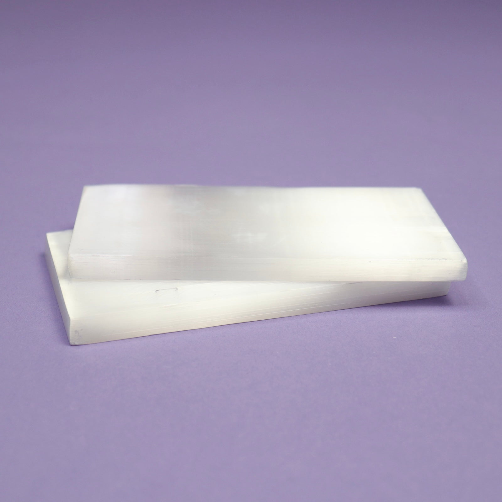 Selenite Charging Plate  - Crescents & Crystals