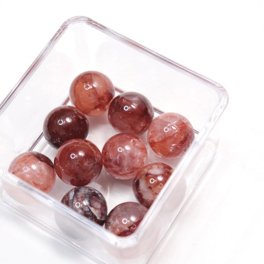 Red Hematoid Quartz Mini Spheres [20mm]