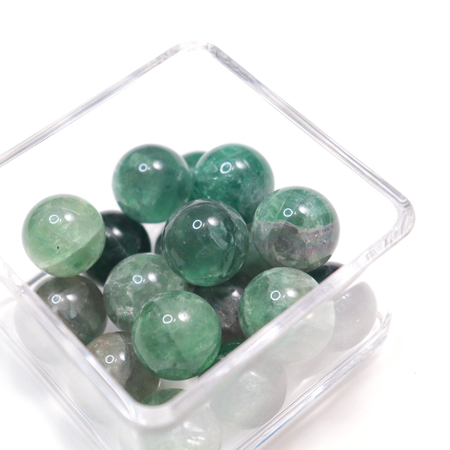 Green Fluorite Mini Spheres [20mm]