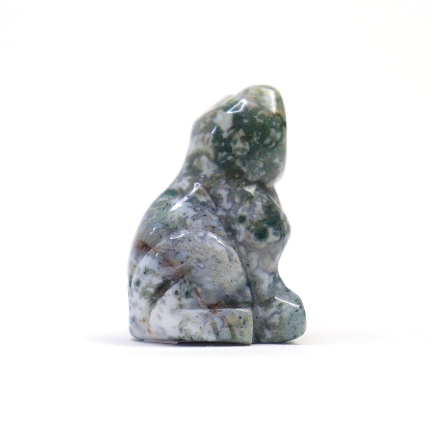 Moss Agate Cat 1.5" [2]