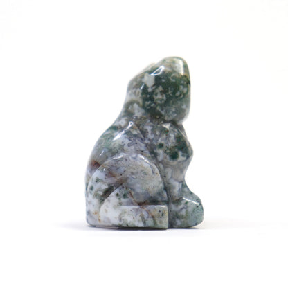 Moss Agate Cat 1.5" [2]