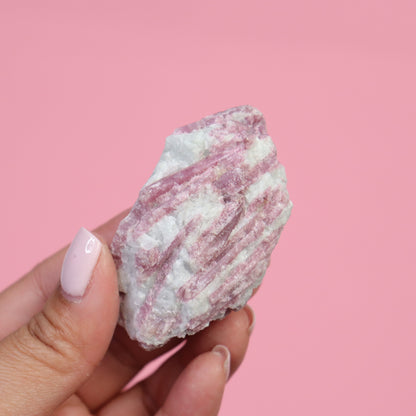 Pink Tourmaline Chunk [4]