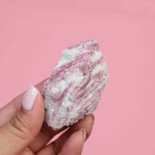 Pink Tourmaline Chunk [4]