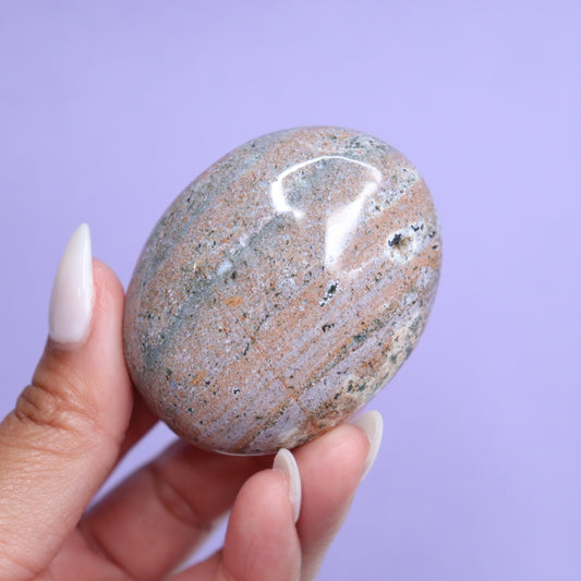 Ocean Jasper Palm Stone | 7