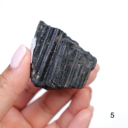 Black Tourmaline Chunks [Raw]