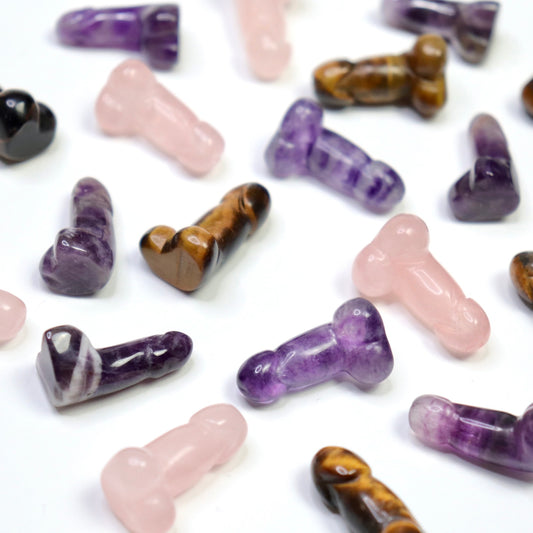Crystal Penis - Crescents & Crystals
