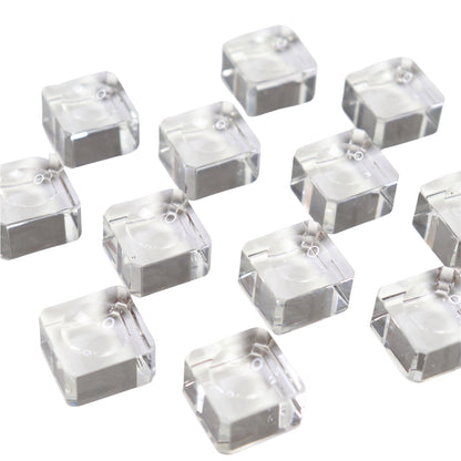 Clear Square Sphere Stands