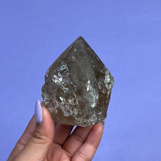 Smoky Quartz Top Polished Point - Crescents & Crystals