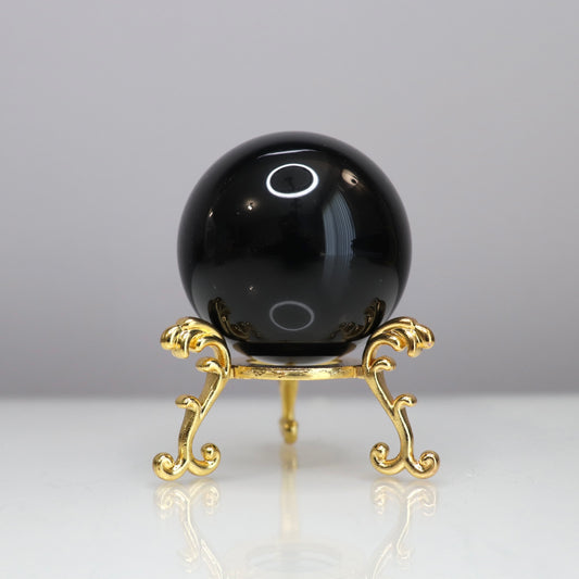 Rainbow Obsidian Sphere [4]