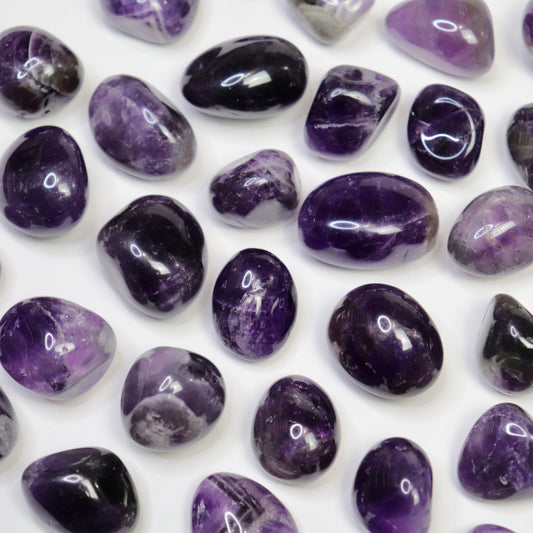 Dream Amethyst Tumbles- Crescents & Crystals