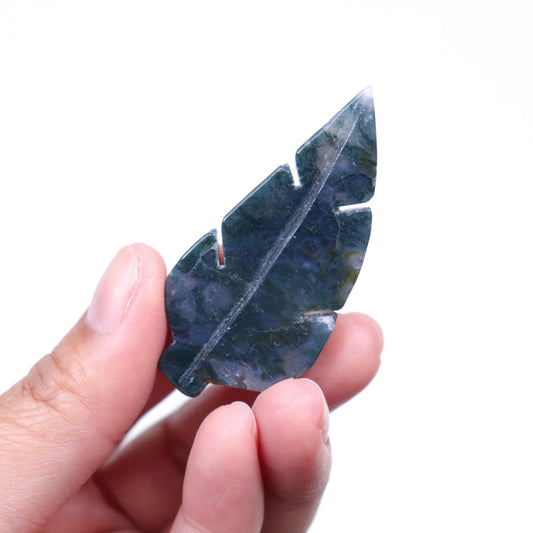 Moss Agate Leaf [10]