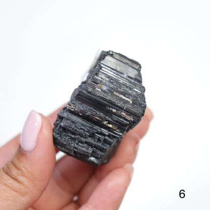 Black Tourmaline Chunks [Raw]