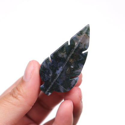 Moss Agate Leaf [6]