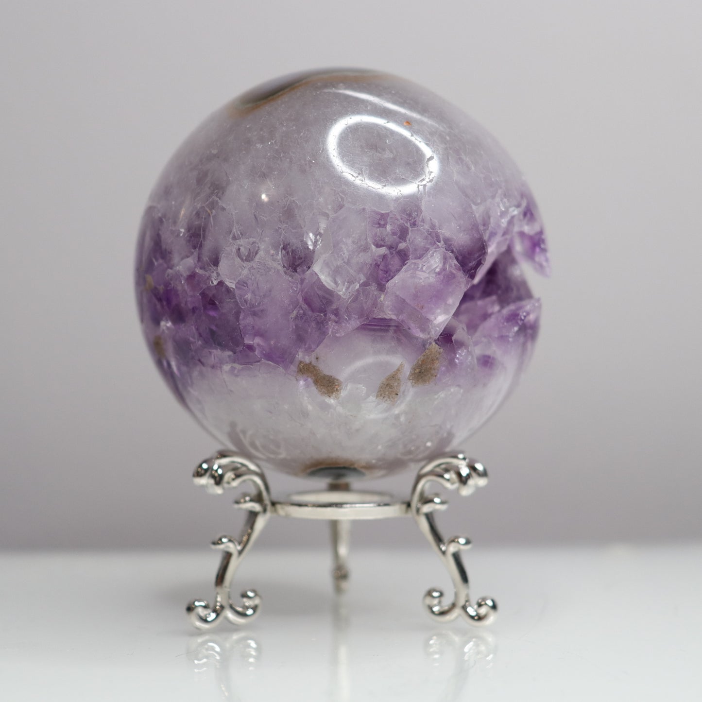 Amethyst Geode Sphere [7]