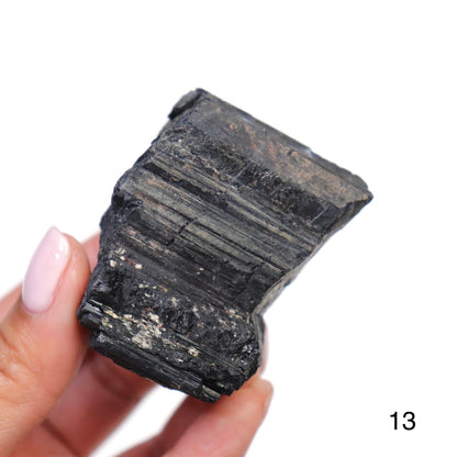 Black Tourmaline Chunks [Raw]