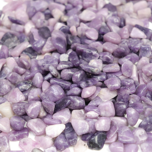 Lepidolite Chips - Crescents & Crystals