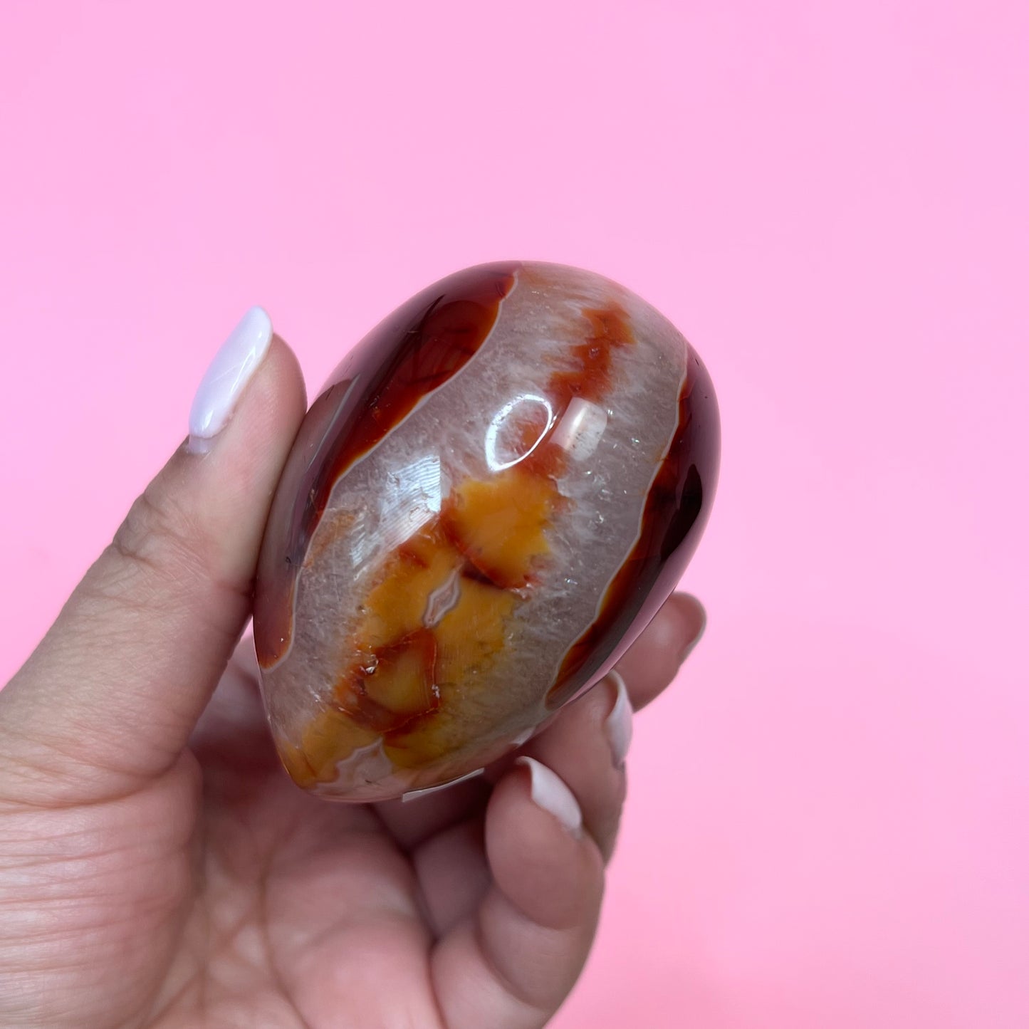 Carnelian Heart Large [1]