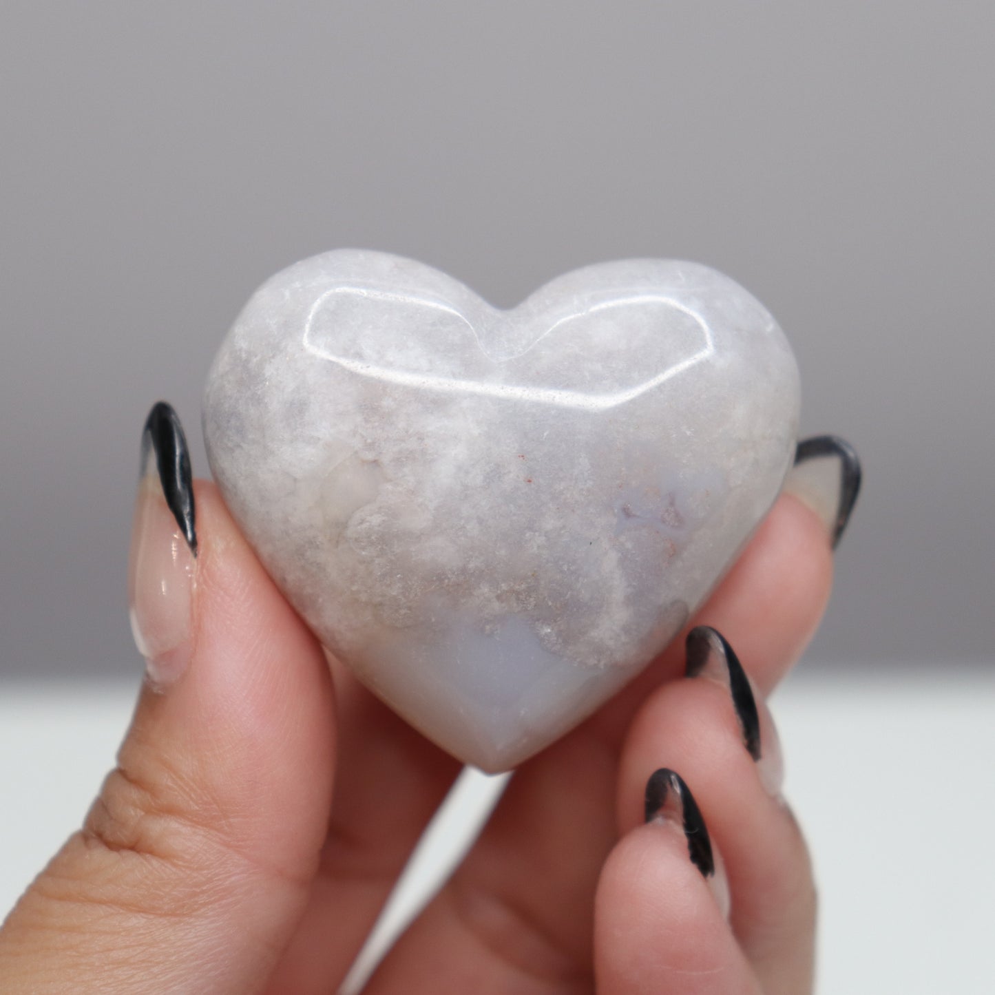 Flower Agate Heart | 4