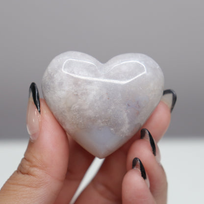 Flower Agate Heart | 4