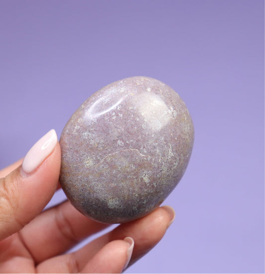 Ocean Jasper Palm Stone  - Crescents & Crystals