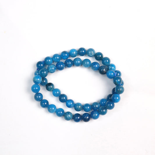 Blue Apatite Bracelets | 8mm
