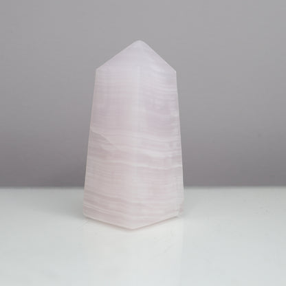 Pink Mangano Calcite Tower [2]