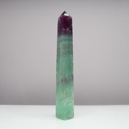 Watermelon Fluorite Tower