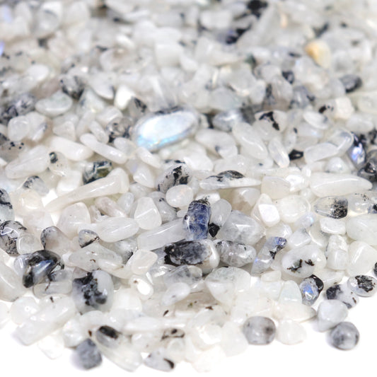 Rainbow Moonstone Chips 60g | Size 2