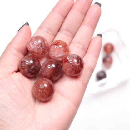 Red Hematoid Quartz Mini Spheres [20mm]