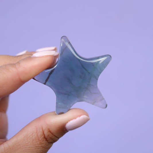 Fluorite Star - Crescents & Crystals