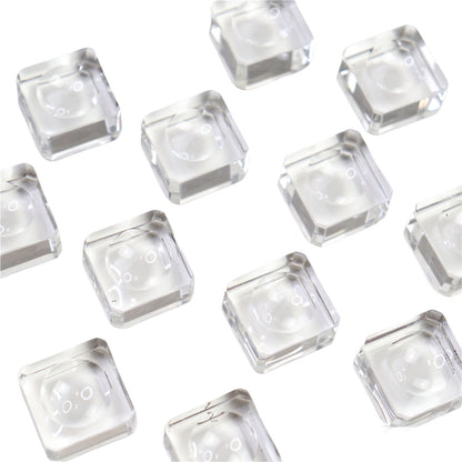 Clear Square Sphere Stands
