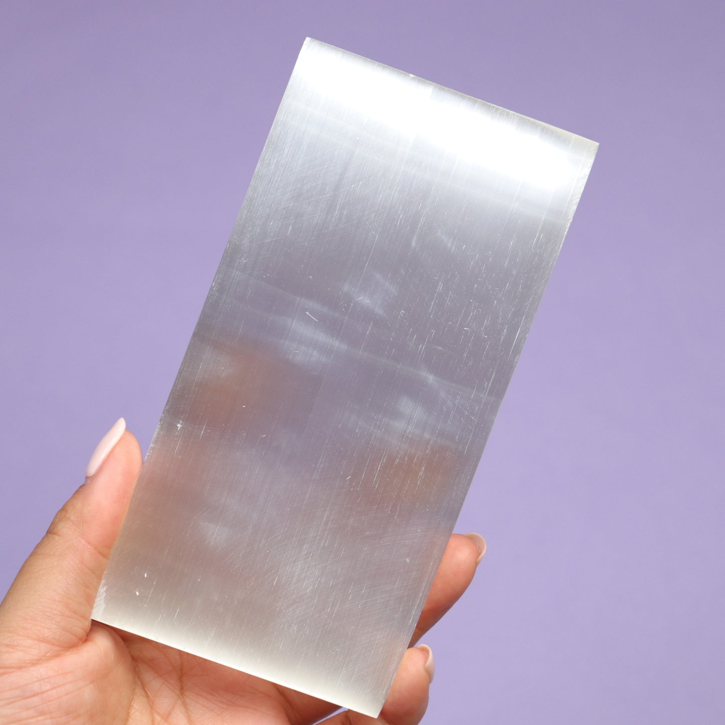 Selenite Charging Plates  - Crescents & Crystals