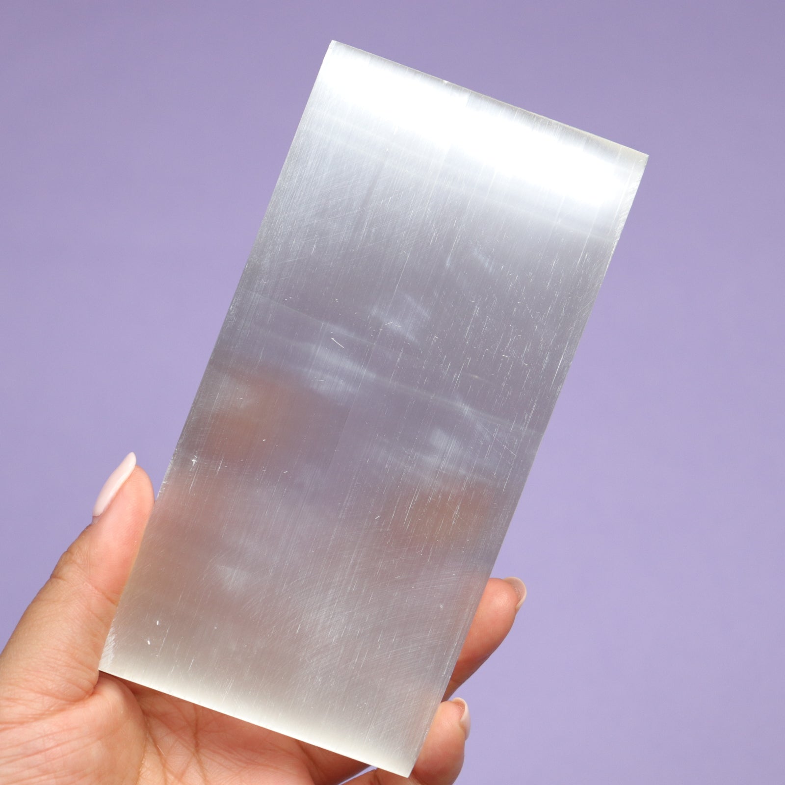 Selenite Charging Plates  - Crescents & Crystals
